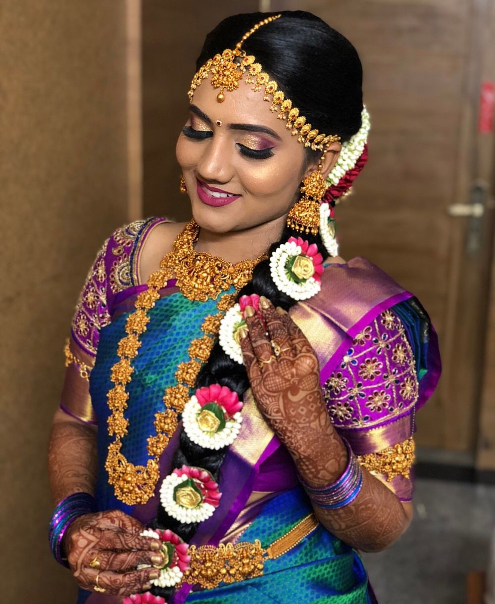 Photo From South Indian Bride  - By Bellissimoglaze by Gurleen