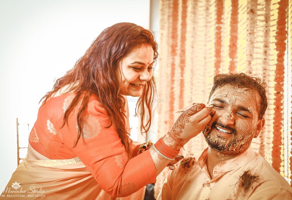 Photo From It's Haldi Time - By Manocha Studio