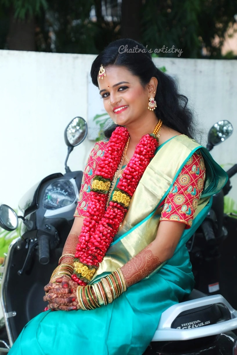 Photo From Rajeshwari's engagement - By Makeup by Chaitra