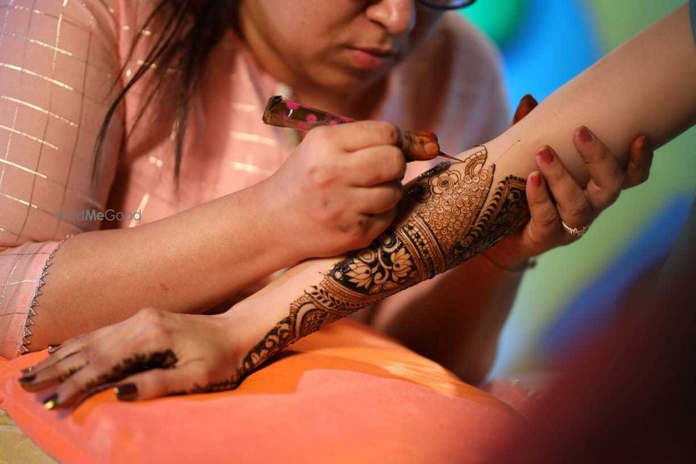 Photo From Jaspreet's Mehendi - By Aditis Mehendi Art