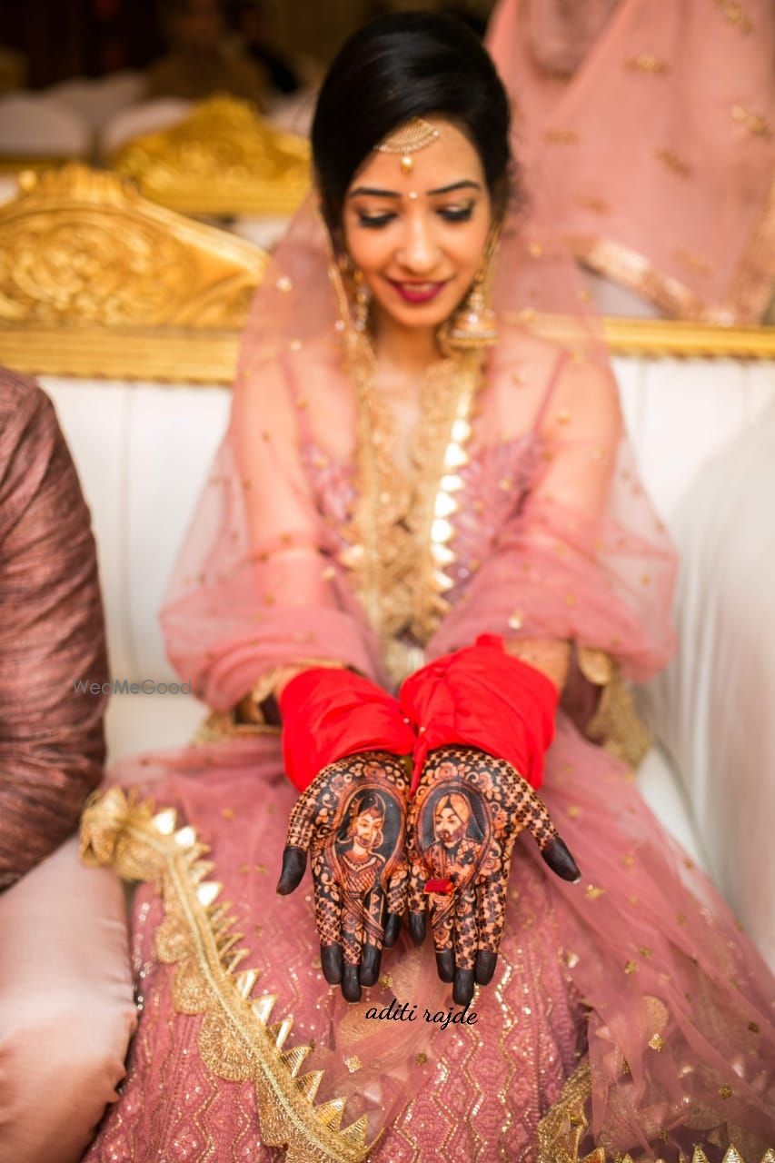 Photo From Jaspreet's Mehendi - By Aditis Mehendi Art