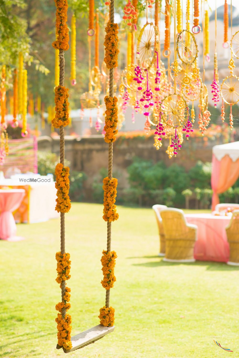 Photo of Bridal Swing on Mehendi