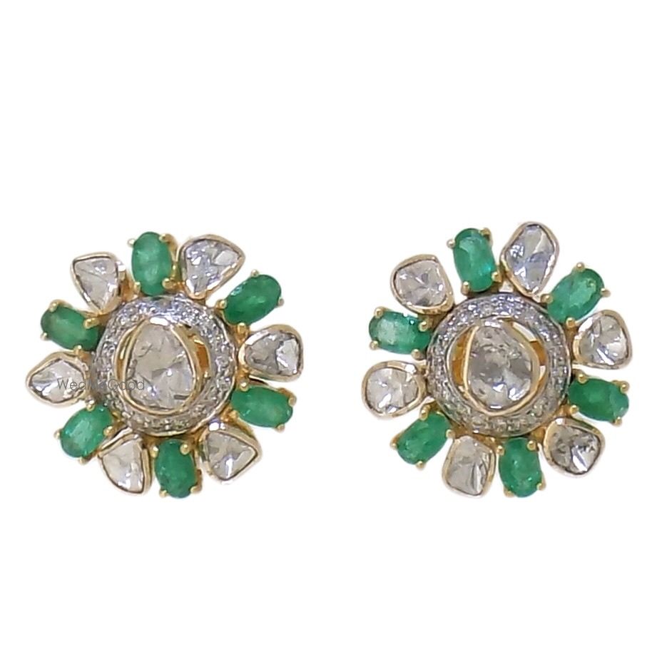 Photo From Earrings - Polki - By Jindels Gem and Jewellery