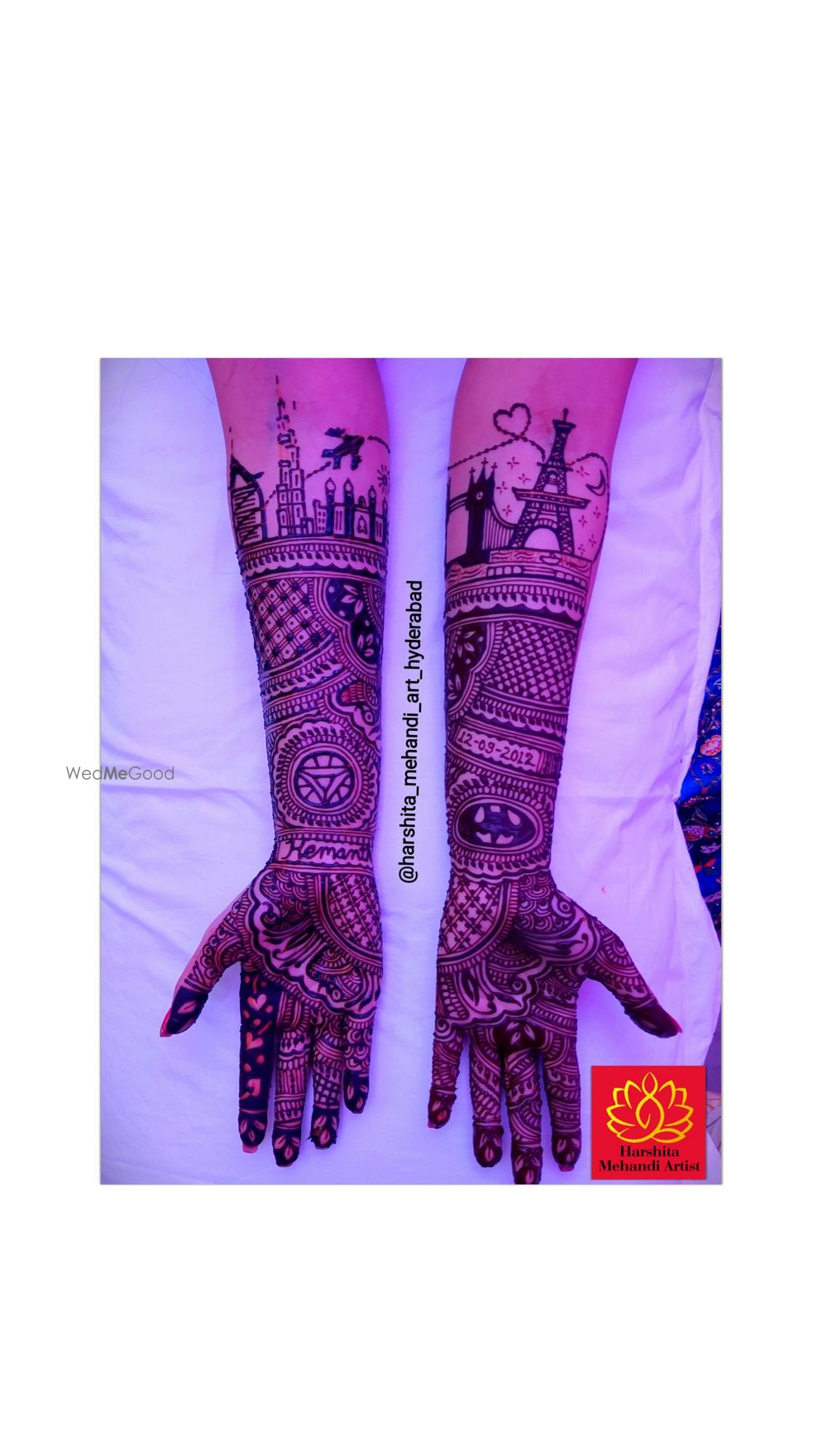 Photo From Pranti Bridal Mehandi - By Harshita Mehendi Artist 