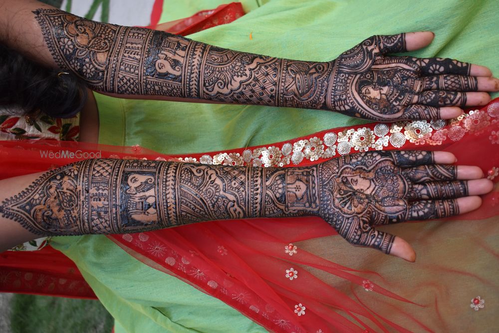 Photo From Nithya Bridal Mehandi - By Harshita Mehendi Artist 