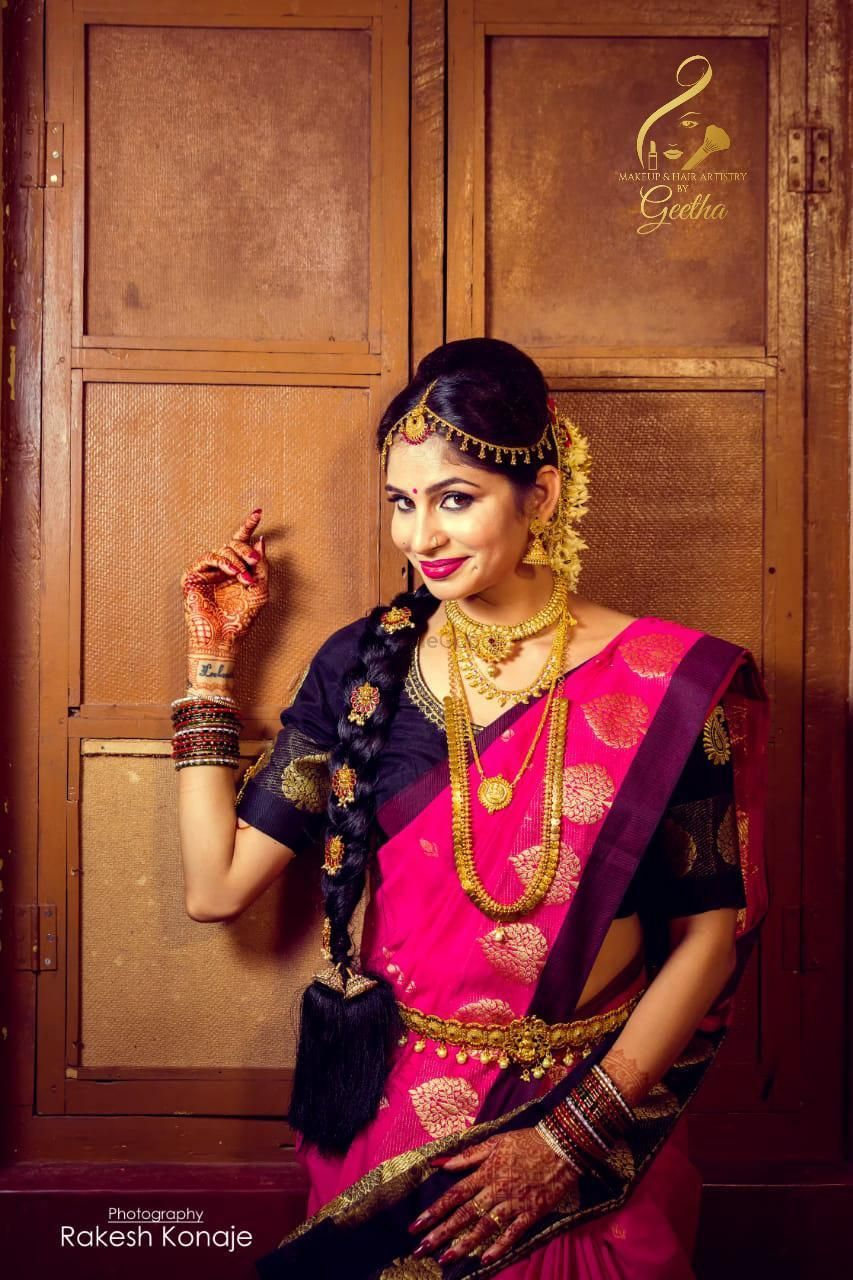 Photo From Bride Anuradha - By Makeovers By Geetha