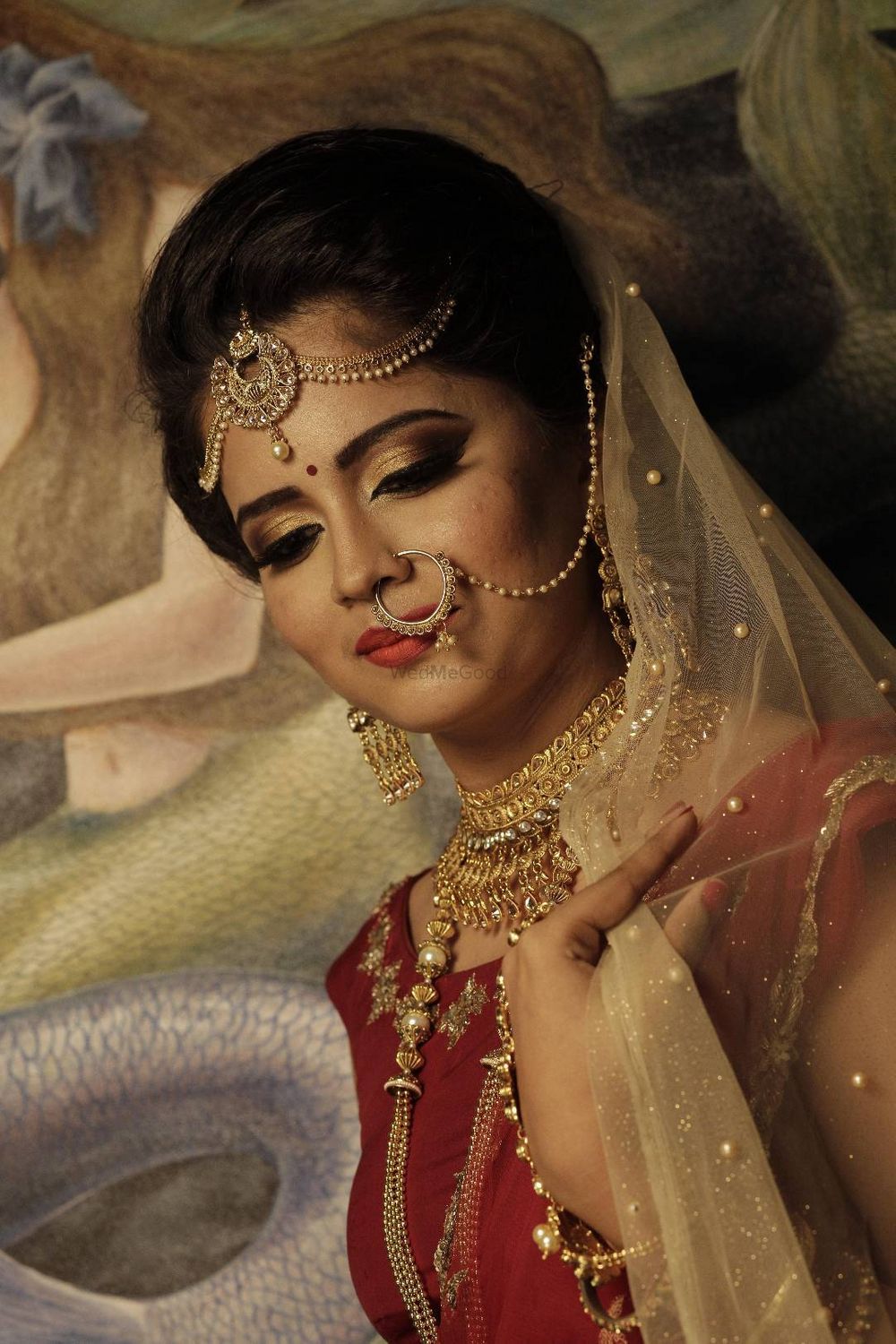 Photo From North Indian Bridal Photoshoot - By Makeovers By Geetha