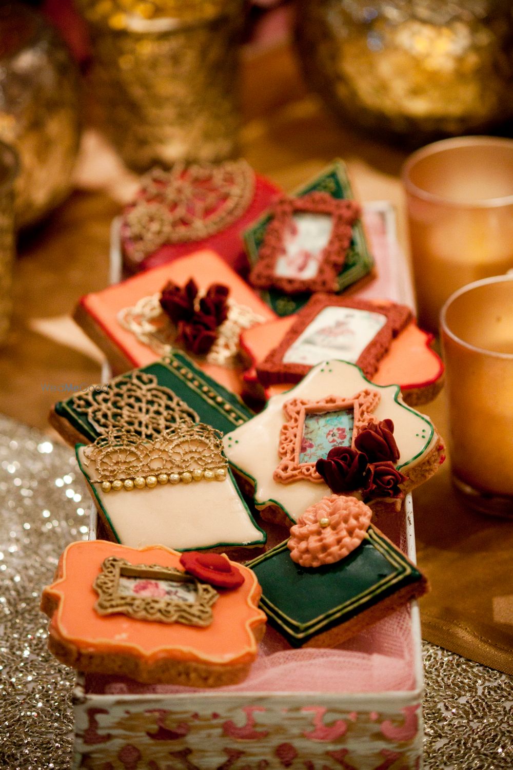 Photo of Wedding Decor on Ginger Bread Cookies