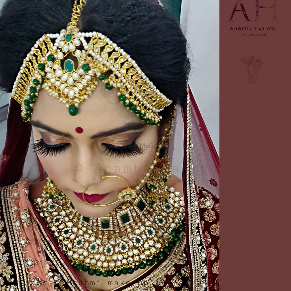 Photo From Pooja on her wedding day - By Make-up by Anamta Hashmi