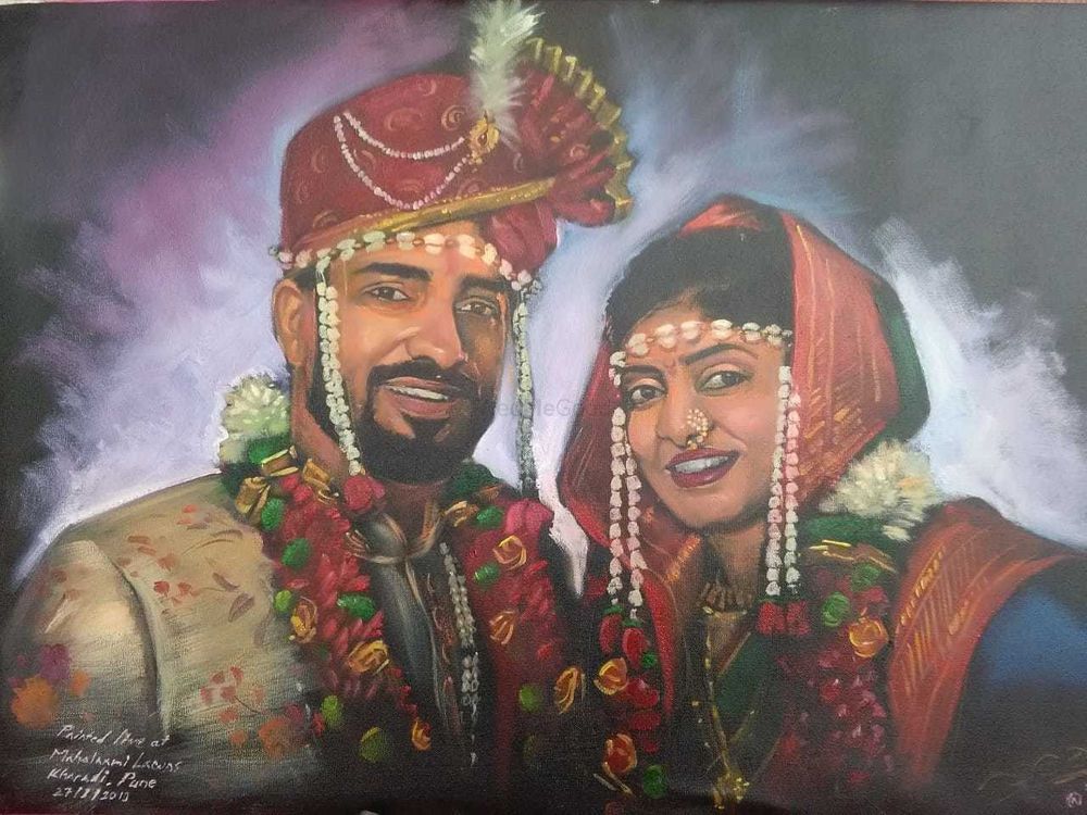 Photo From Live Wedding Caricatures/Portraits - By Prashant Arts