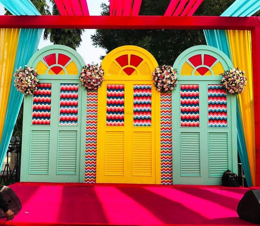 Photo From Colourful Western Pattern Day Decor - By New Stories