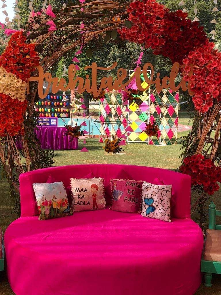 Photo From Colourful Western Pattern Day Decor - By New Stories