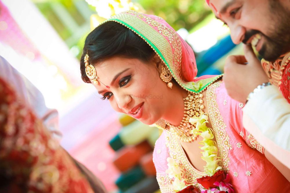 Photo From Shweta's  Destination wedding in SILVASSA - By Sanjana Bandesha Makeup n Hair Concepts