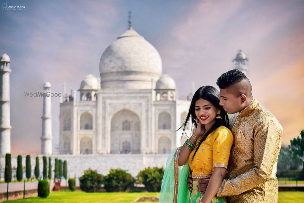 Photo From Love story of anoj & sana from switzerland to Taj mahal - By Durgesh Shahu Photography