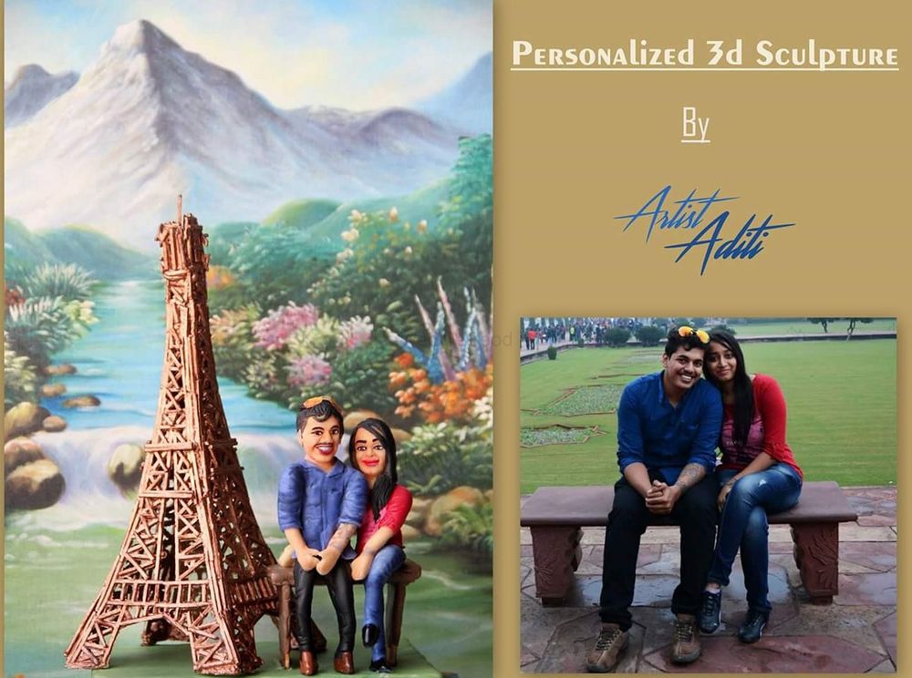 Photo From personalized sculptures as wedding gift - By Artist Aditi