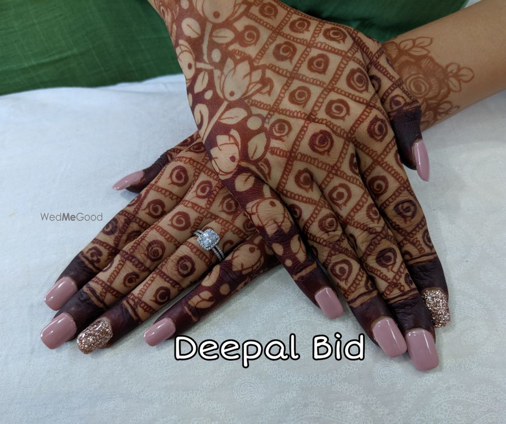 Photo From Engagement Mehndi - By Deepal Henna Art