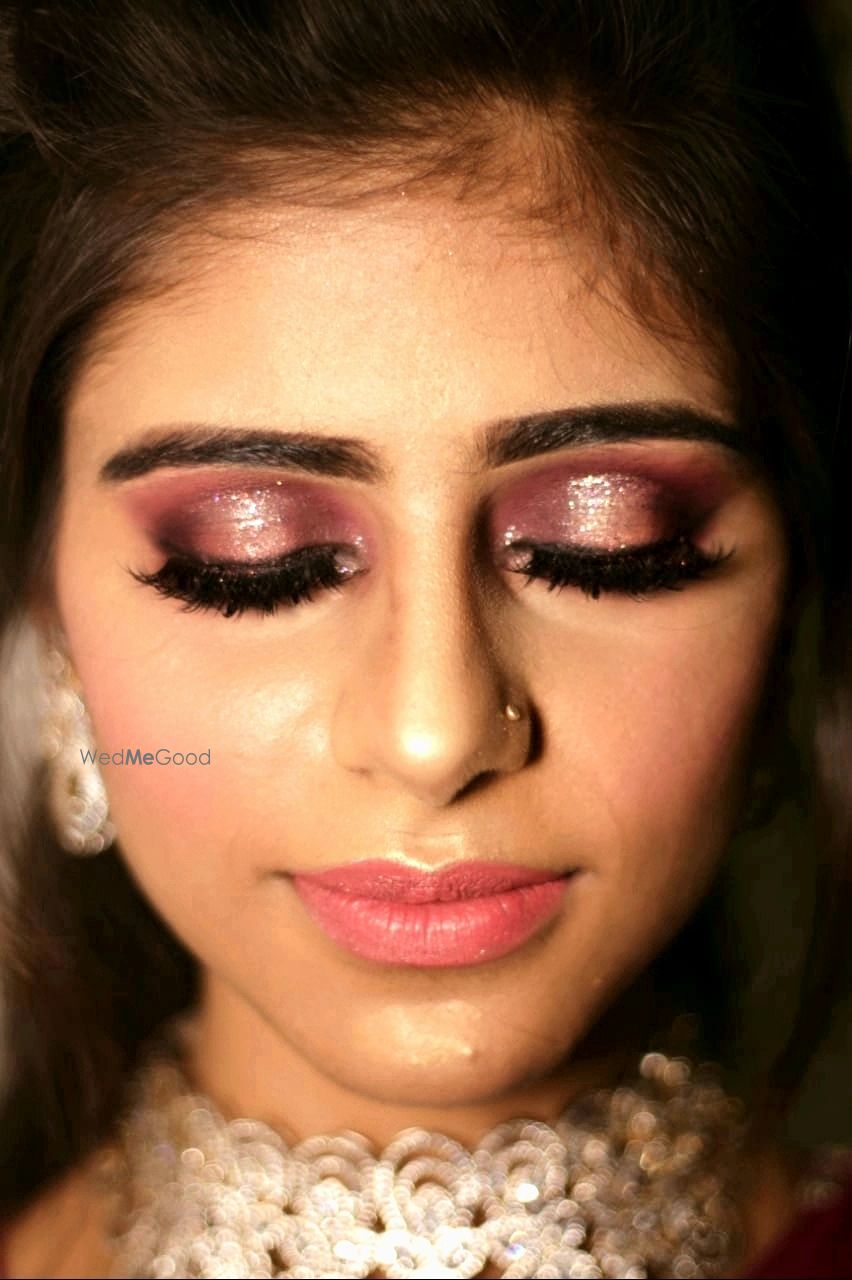 Photo From Akansha's Engagement Glam - By Aastha Sidana Makeup