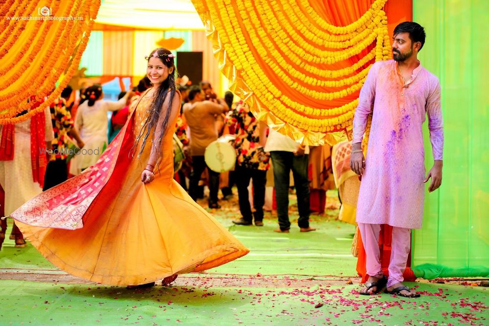 Photo From Akshay & Vaishnavi Haldi ceremony  - By Sachin Art Photography