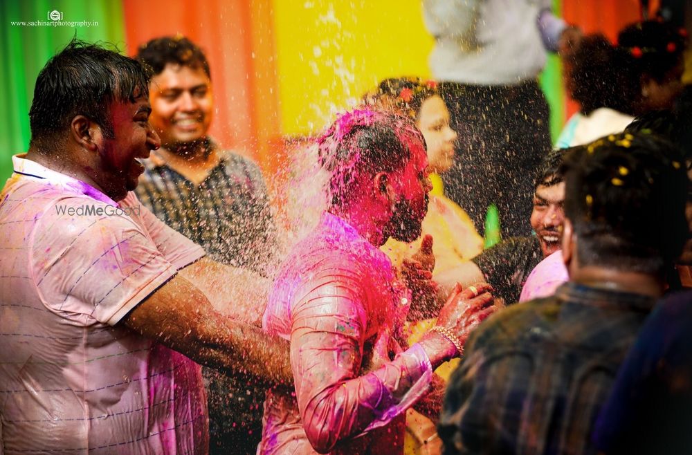 Photo From Akshay & Vaishnavi Haldi ceremony  - By Sachin Art Photography