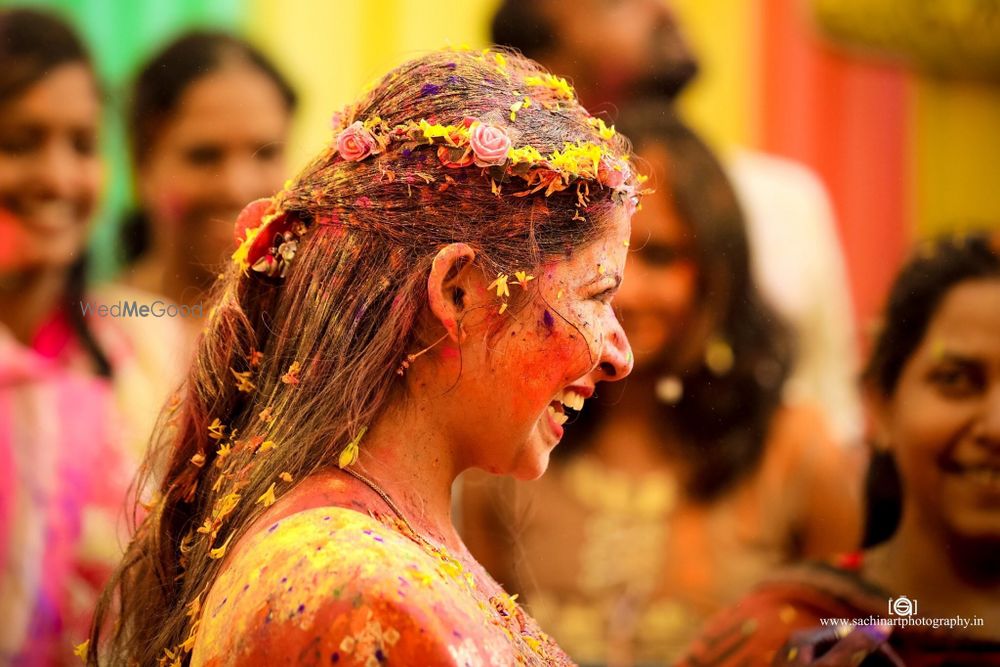 Photo From Akshay & Vaishnavi Haldi ceremony  - By Sachin Art Photography