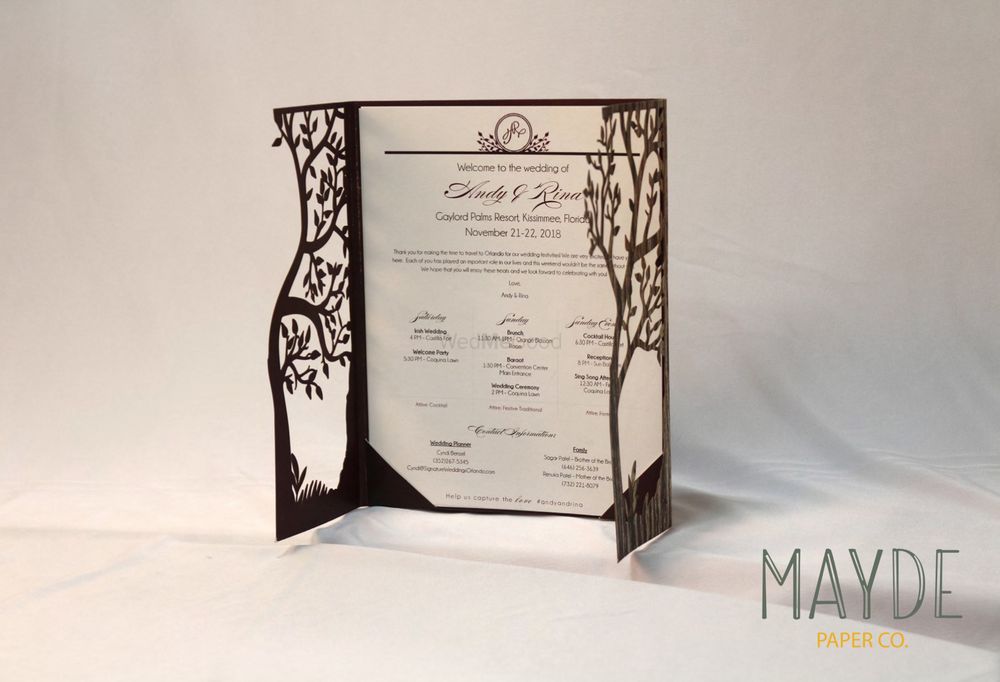 Photo From Laser Cut Invitations - By Mayde Paper Co. 