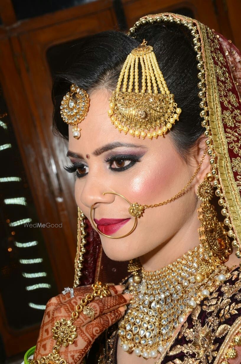 Photo From Divya bridal make-up - By Deepak Thakur Makeup Artist