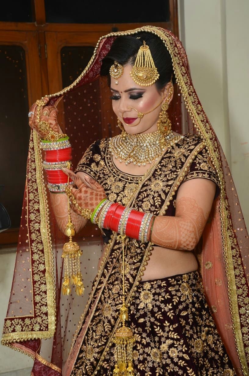 Photo From Divya bridal make-up - By Deepak Thakur Makeup Artist