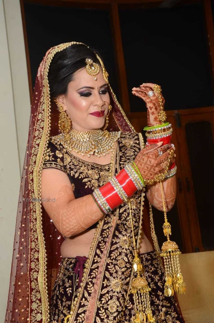 Photo From Divya bridal make-up - By Deepak Thakur Makeup Artist