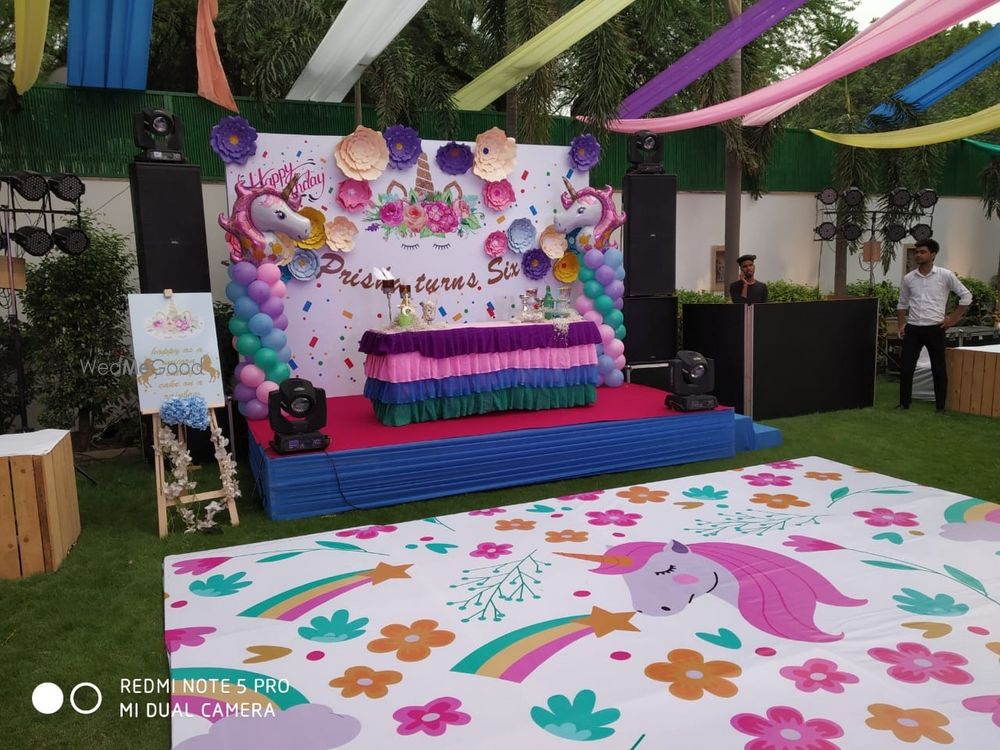 Photo From Unicorn Theme Birthday  - By New Chawla Tent House