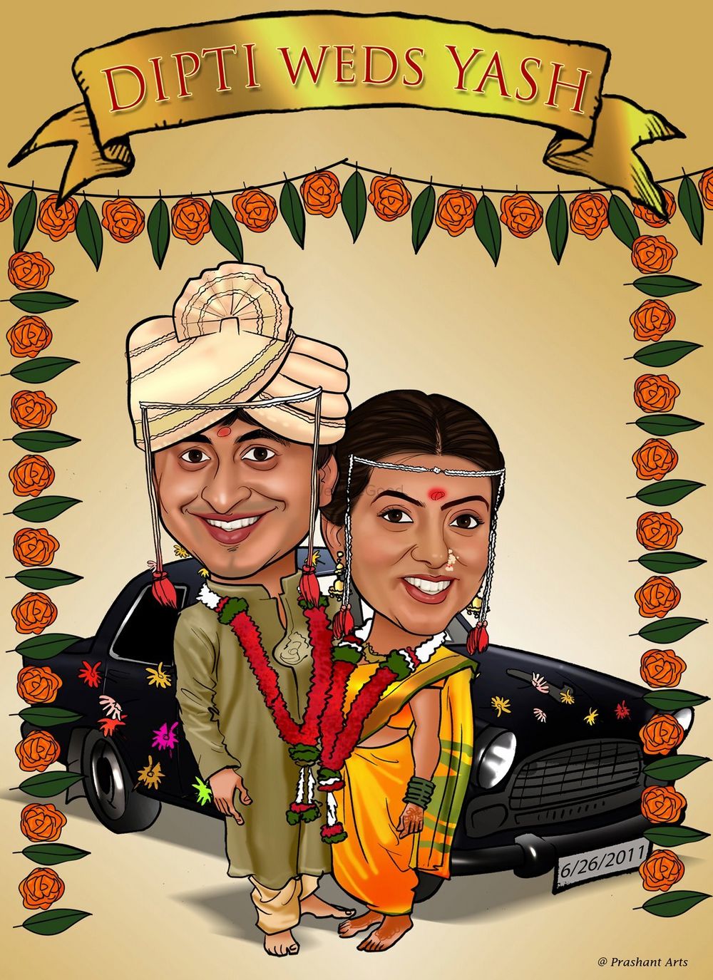 Photo From Marathi wedding E-Invite - By Prashant Arts