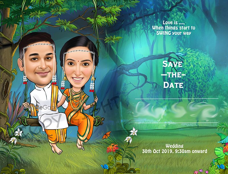 Photo From Marathi wedding E-Invite - By Prashant Arts