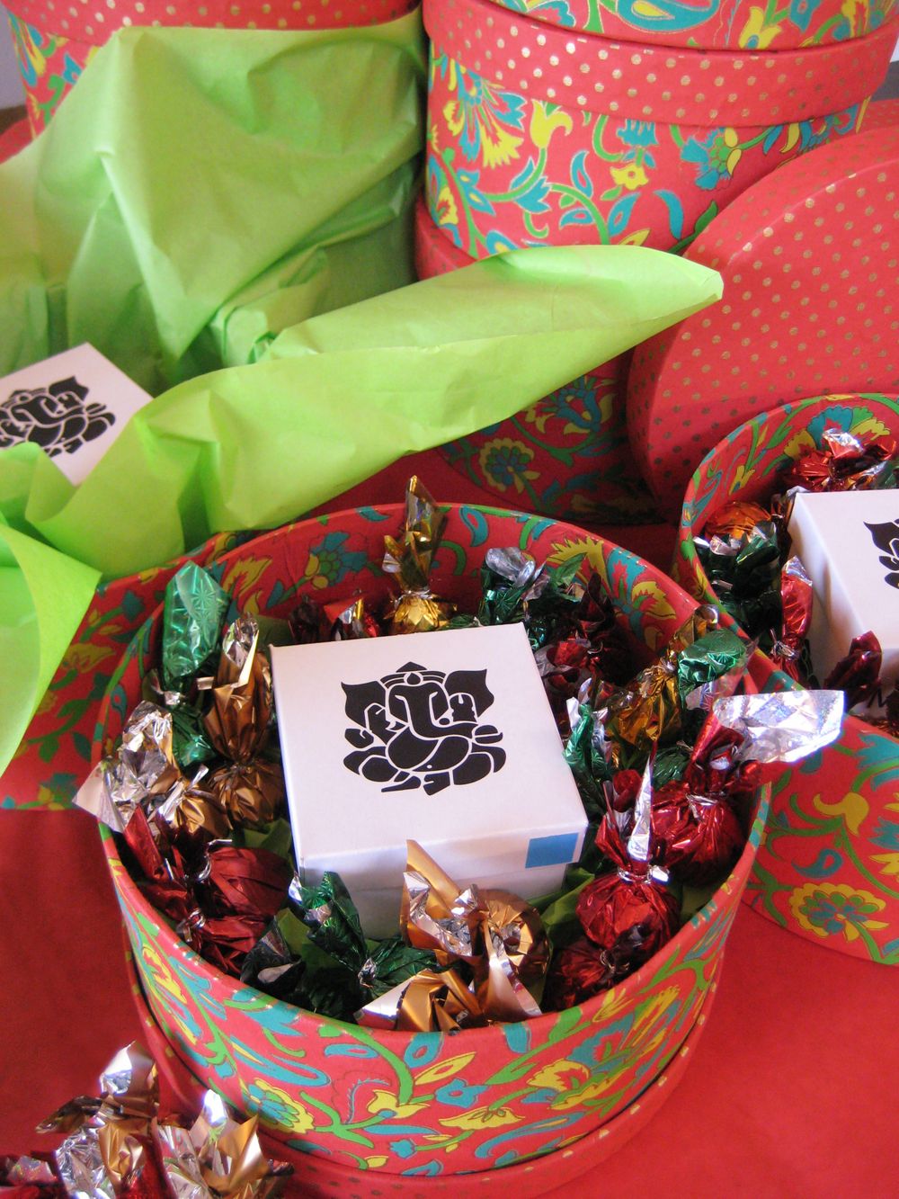 Photo of Chocolate Favors Boxes