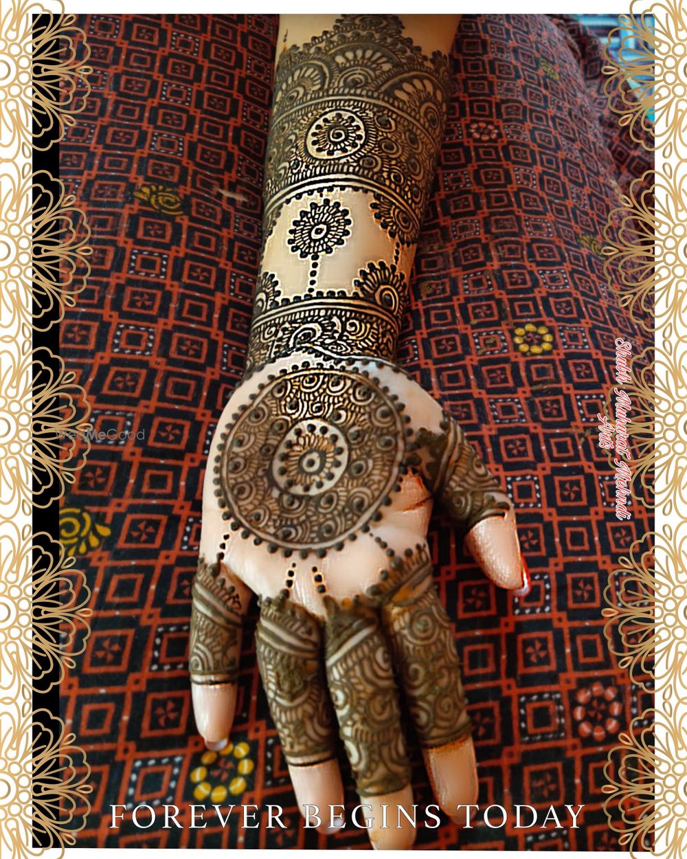 Photo From @ Bridal Mehndi Application. - By Shubh Muhurat Mehendi Arts