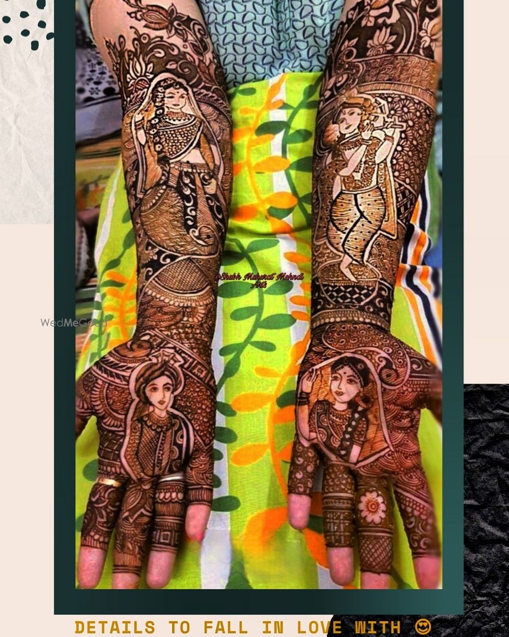 Photo From @ Bridal Mehndi Application. - By Shubh Muhurat Mehendi Arts