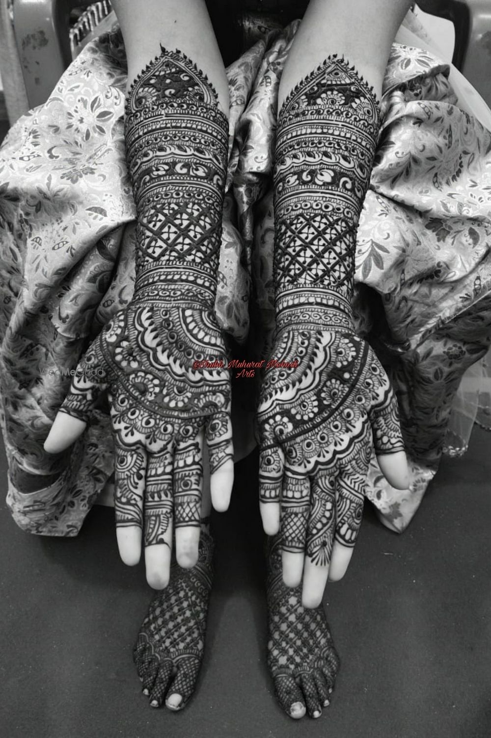 Photo From @ Bridal Mehndi Application. - By Shubh Muhurat Mehendi Arts