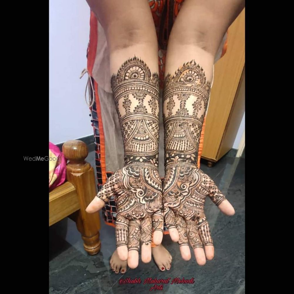 Photo From @ Bridal Mehndi Application. - By Shubh Muhurat Mehendi Arts