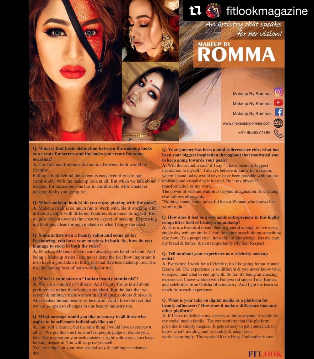 Photo From Achievements & Media Mentions - By Makeup by Romma