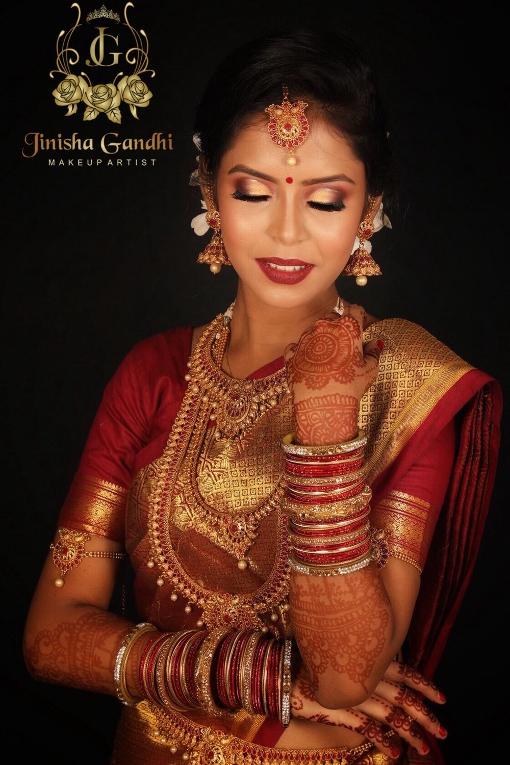 Photo From South Indian bride Neha  - By Makeovers By Jinisha Gandhi