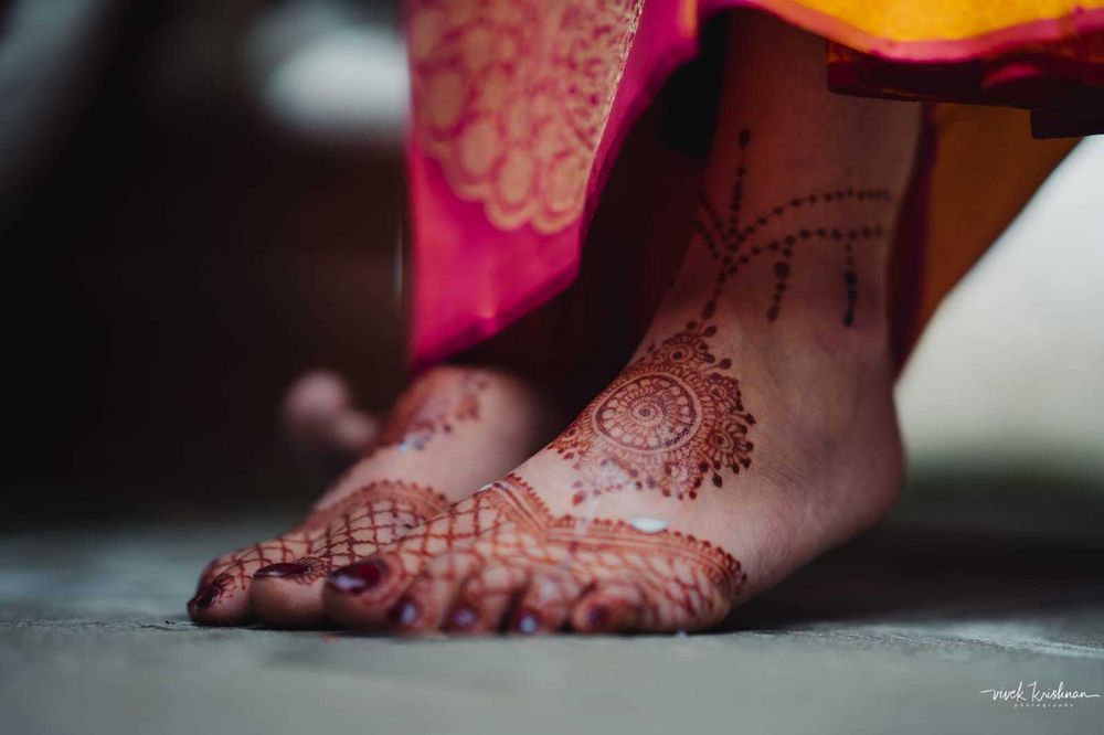 Photo From Ranjini's wedding pictures - By Mehndi by Nazwa