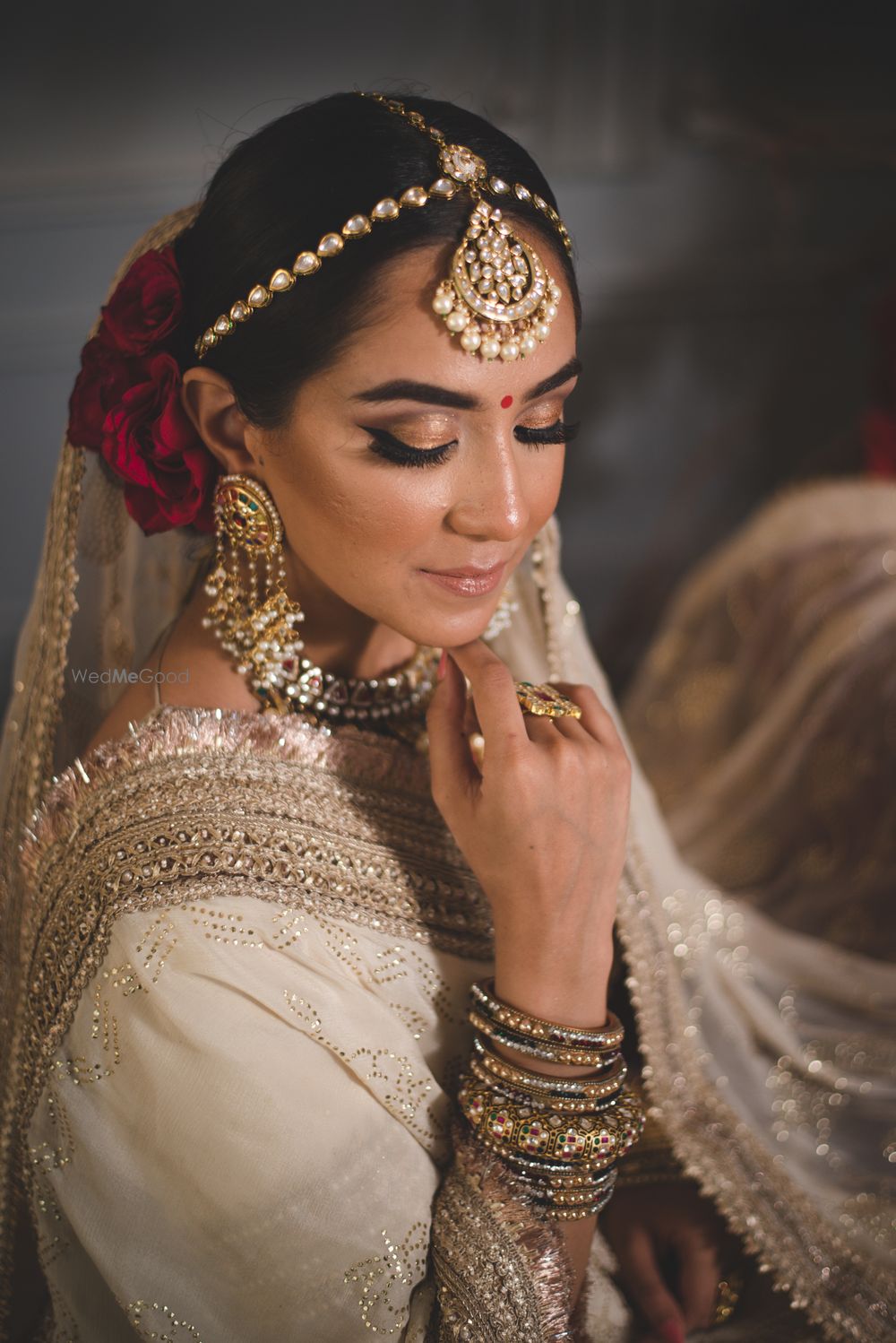 Photo From Charcoaled eyes bride in Ivory - By Aakriti Kochar Bridal Makeup