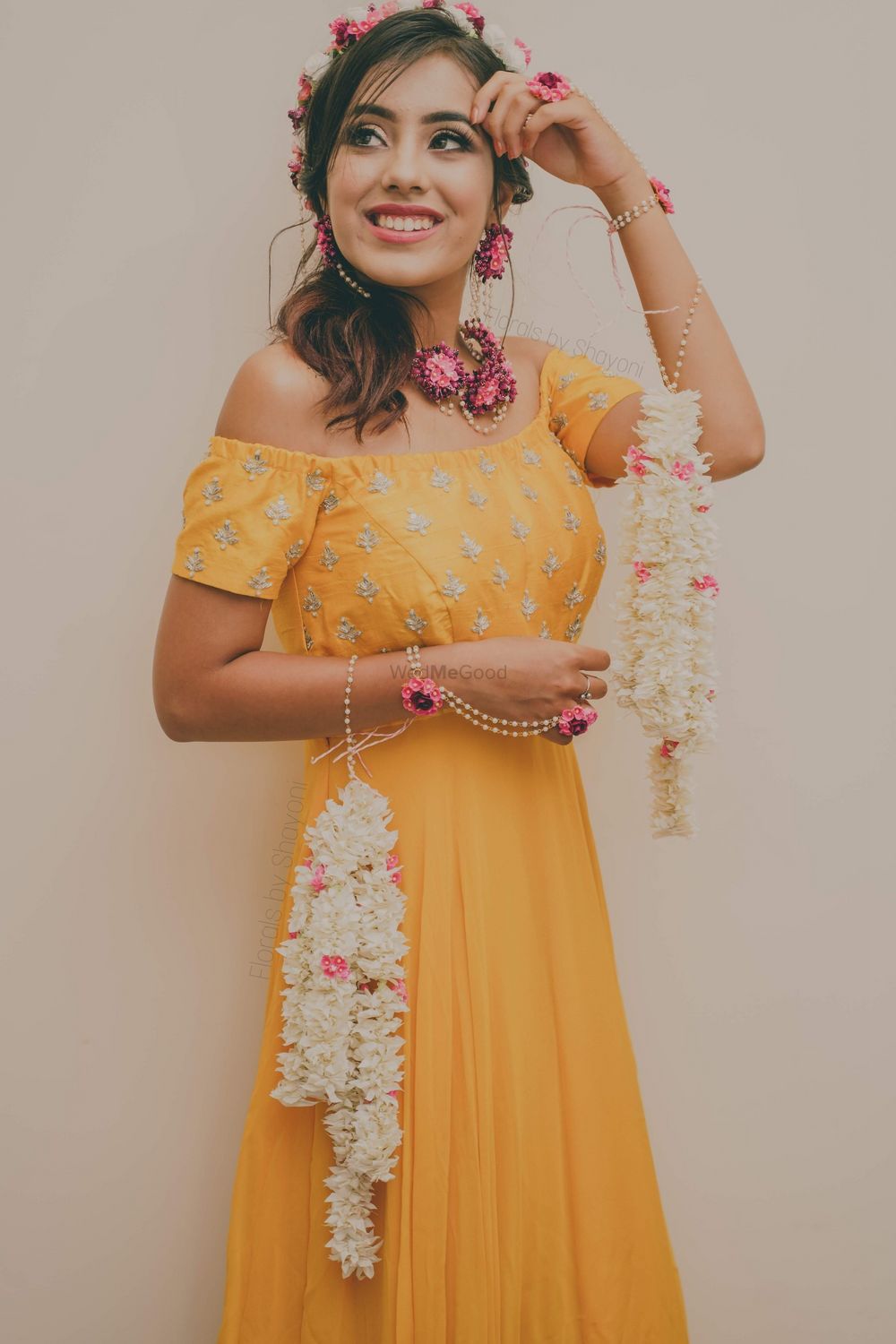 Photo From Haldi Look for brides of 2019-20 - By Florals by Shayoni