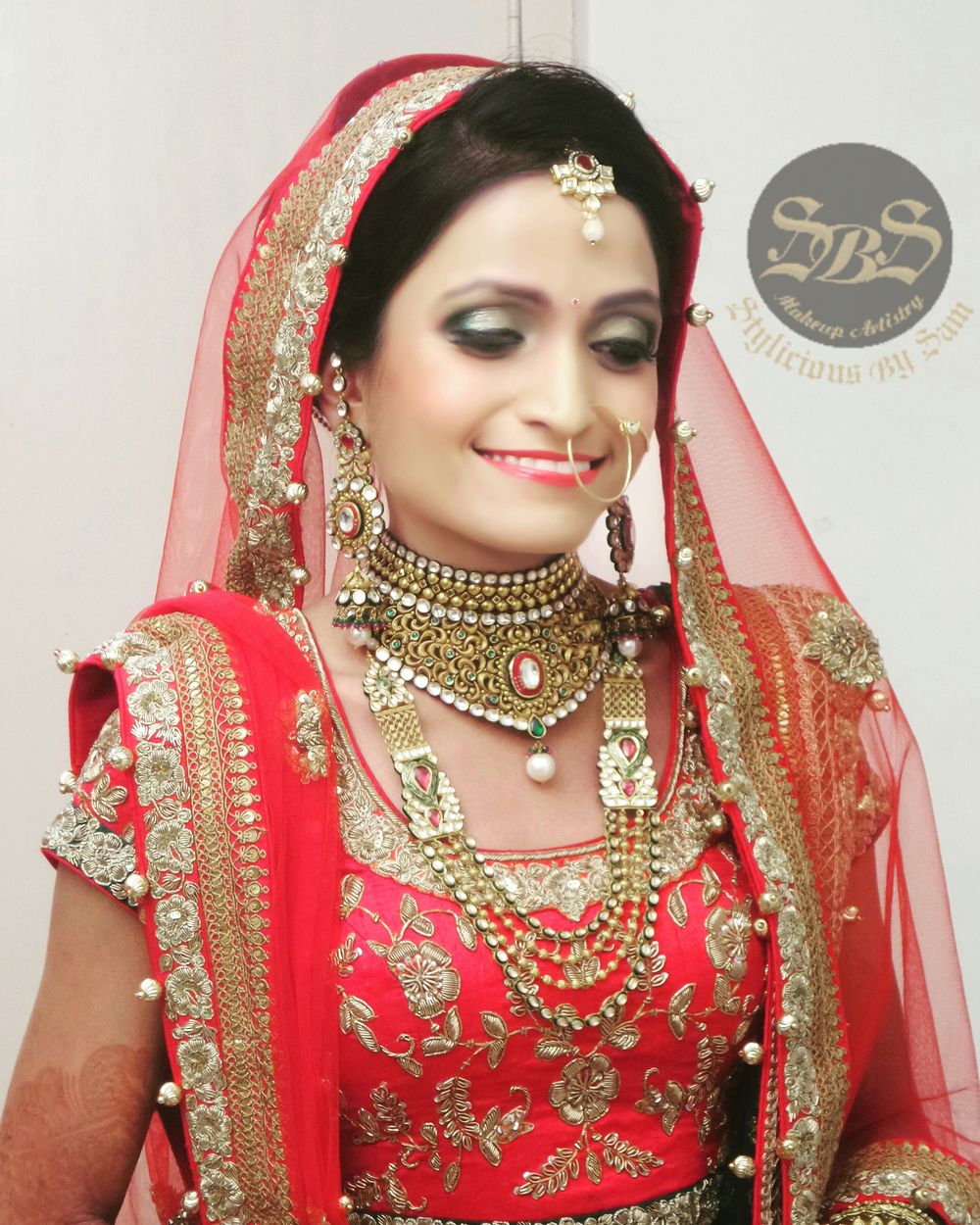 Photo From North Indian Bride - By Stylicious By Sam Makeup Artistry