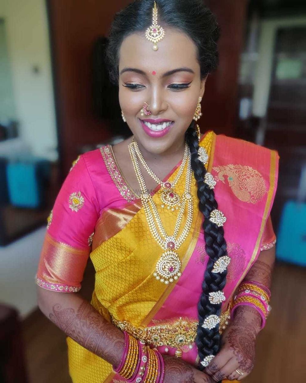 Photo From South Indian Bride - By Stylicious By Sam Makeup Artistry