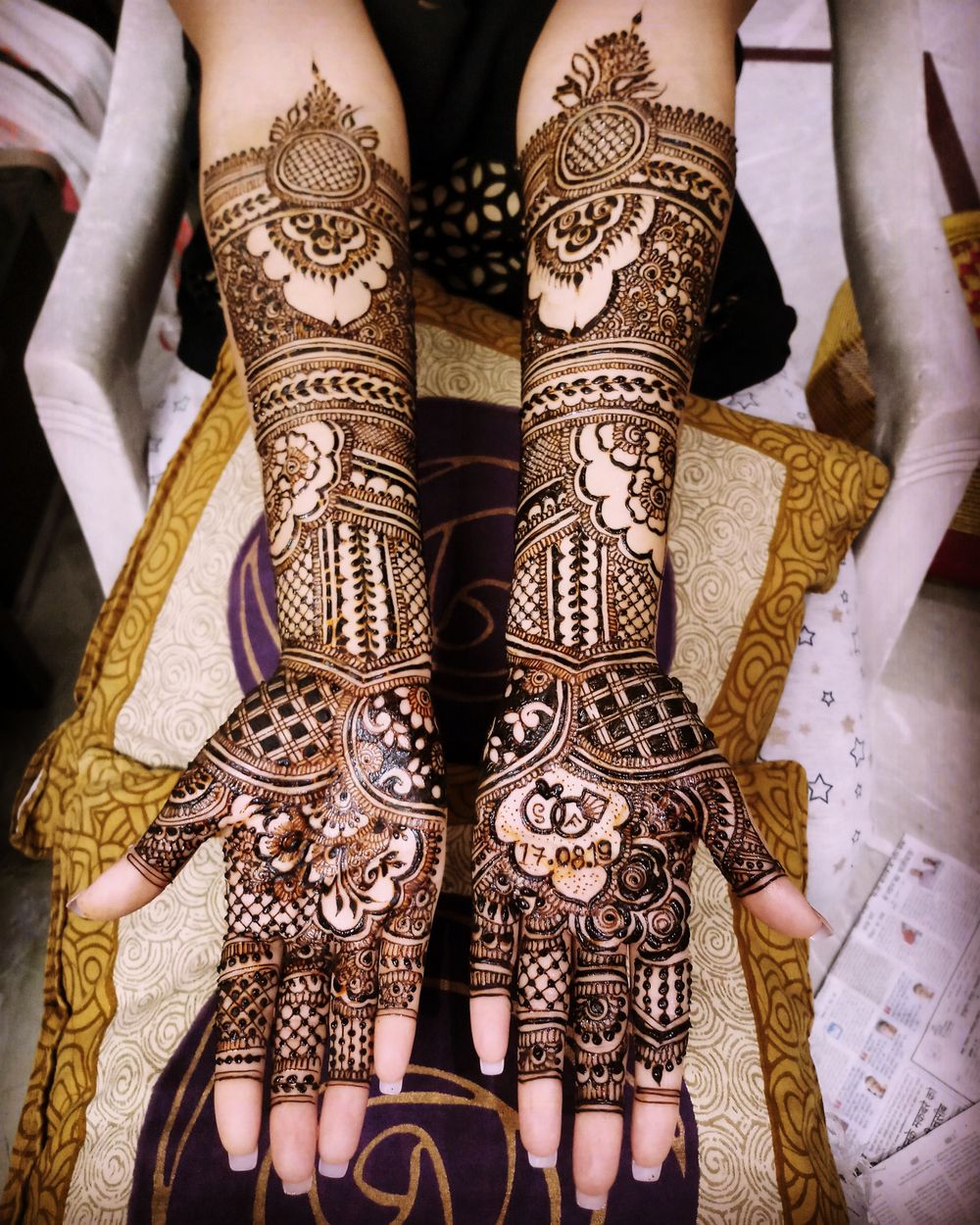 Photo From DR. Saba Khan Engagement Mehandi at Rohini - By Jully Mehandi Designer
