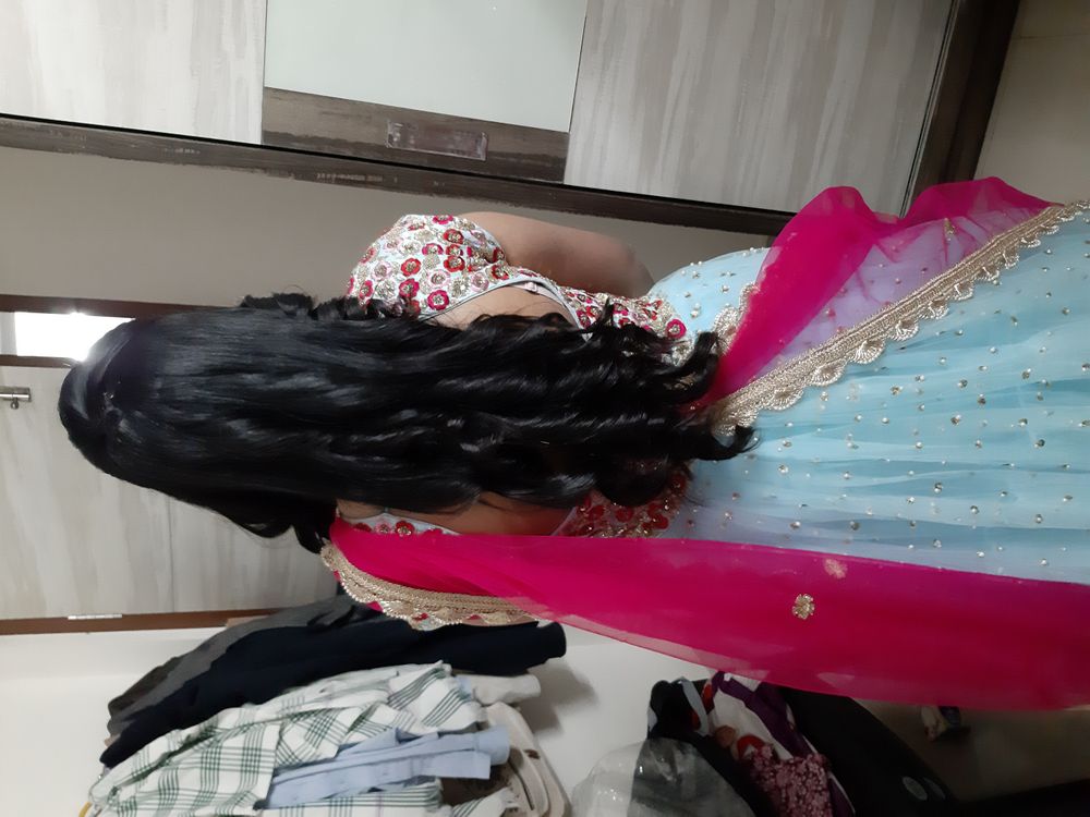 Photo From Bridal/Reception Hairstyles - By This Girl Does Makeup by Bhavna Thakur