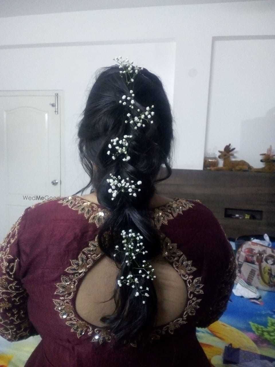 Photo From Bridal/Reception Hairstyles - By This Girl Does Makeup by Bhavna Thakur