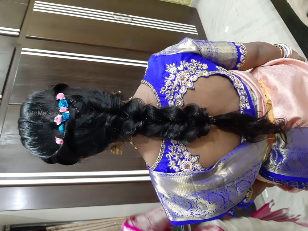 Photo From Bridal/Reception Hairstyles - By This Girl Does Makeup by Bhavna Thakur