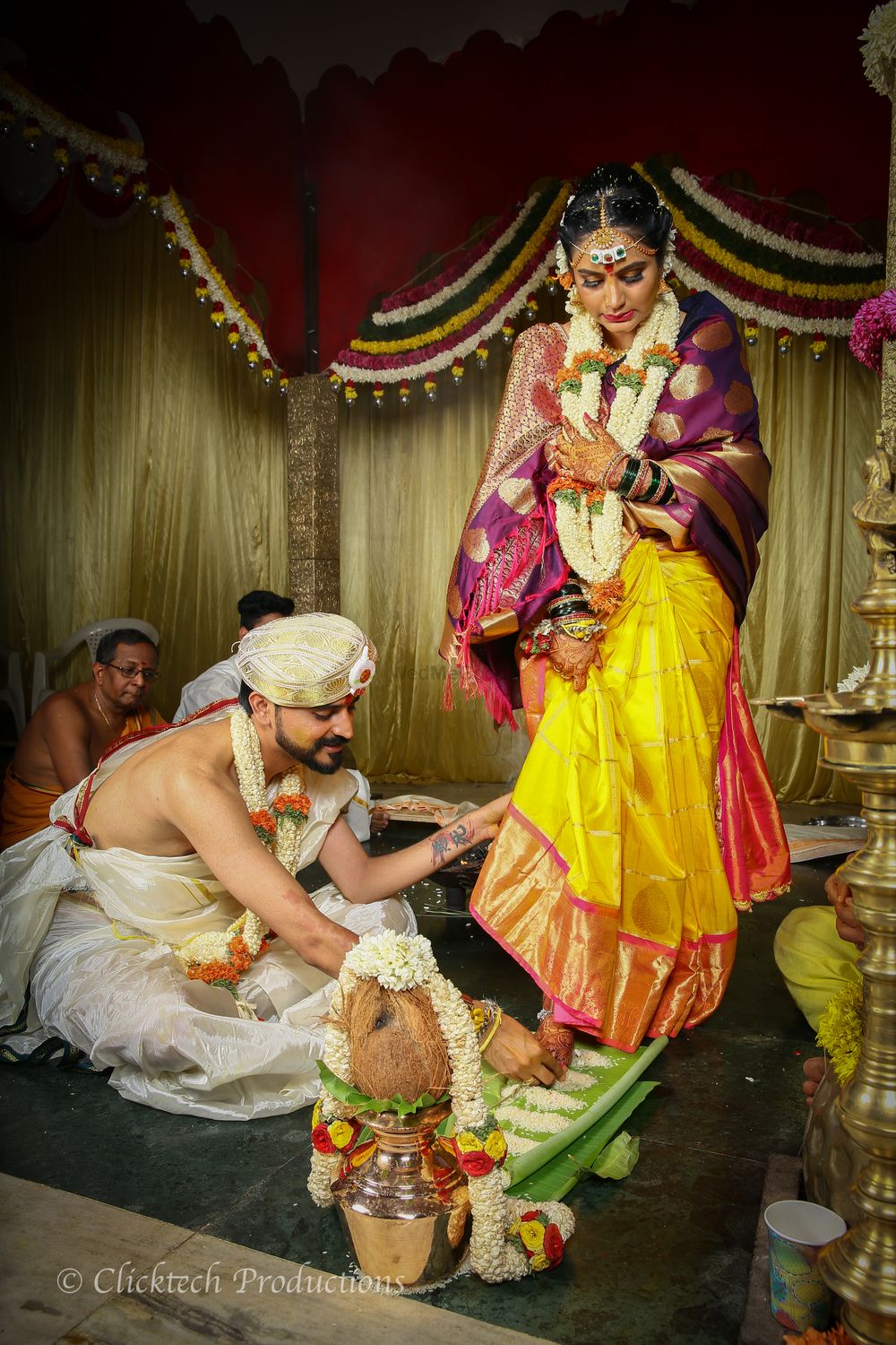 Photo From Sandheep Madhushree Wedding - By CLICKTECH PRODUCTIONS