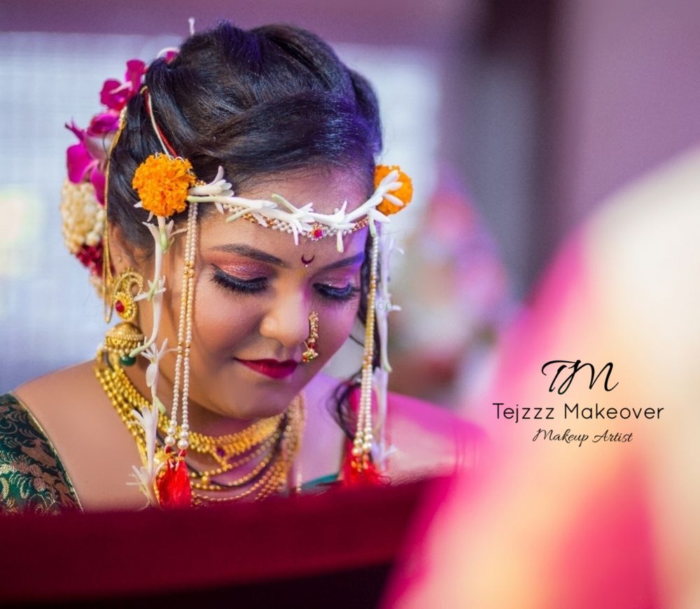 Photo From Kavita Maharashtrian wedding - By Tejzzz Makeover