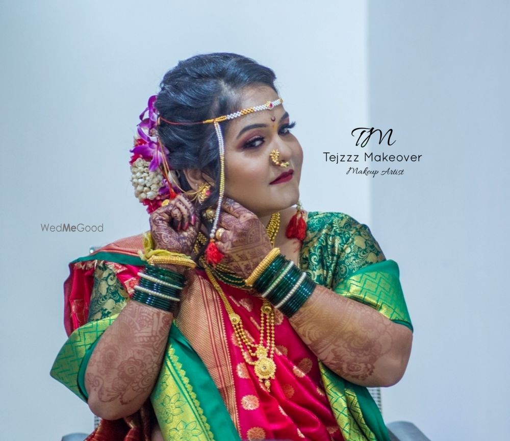 Photo From Kavita Maharashtrian wedding - By Tejzzz Makeover